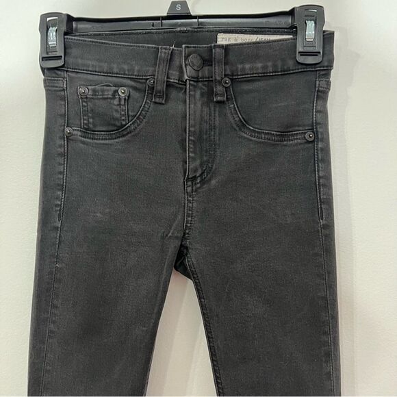 Rag & Bone 10 Inch Skinny Charcoal Gray Jeggings --‎ 23 - Picture 7 of 9